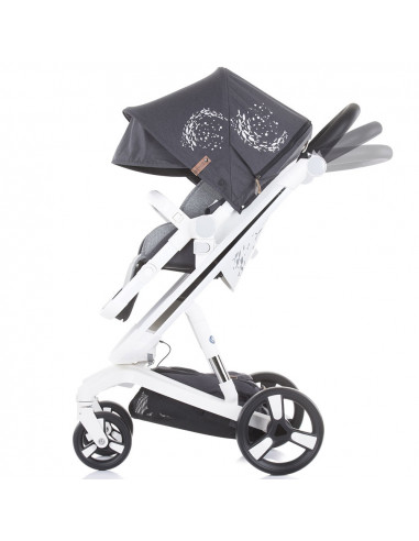 Carucior Chipolino Electra 3 in 1 silver cu cadru