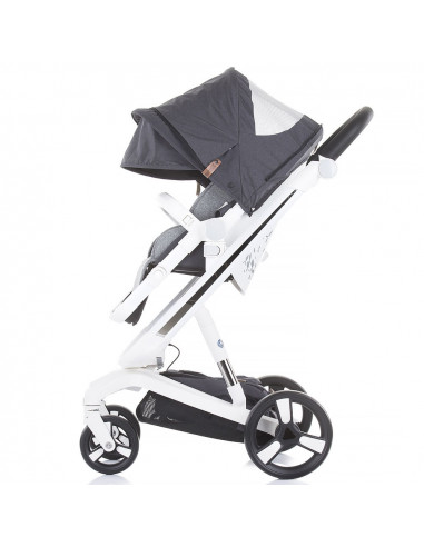 Carucior Chipolino Electra 3 in 1 silver cu cadru