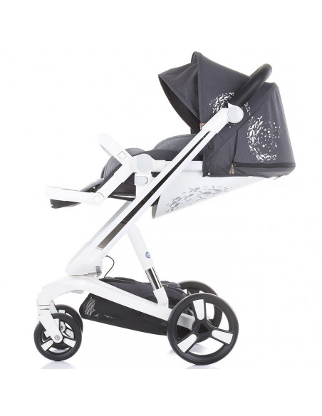 Carucior Chipolino Electra 3 in 1 silver cu cadru
