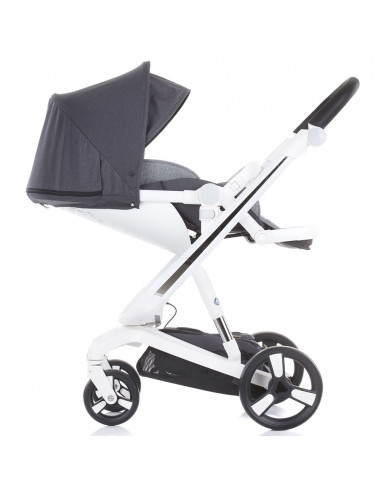 Carucior Chipolino Electra 3 in 1 silver cu cadru