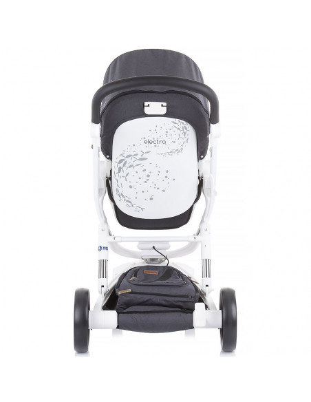 Carucior Chipolino Electra 3 in 1 silver cu cadru