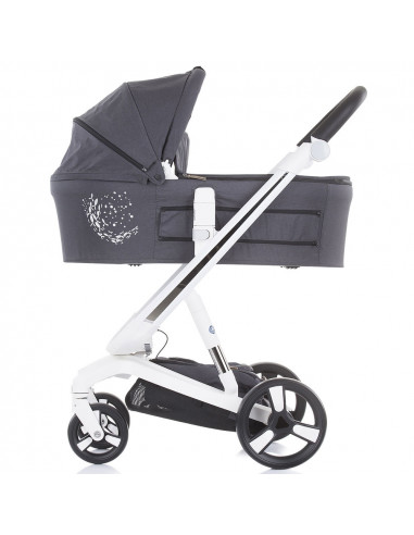 Carucior Chipolino Electra 3 in 1 silver cu cadru