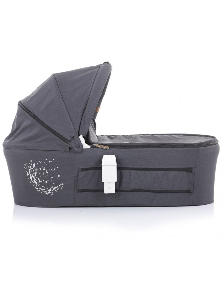 Carucior Chipolino Electra 3 in 1 silver cu cadru