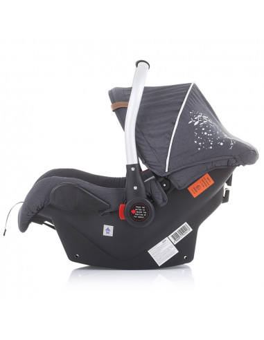 Carucior Chipolino Electra 3 in 1 silver cu cadru
