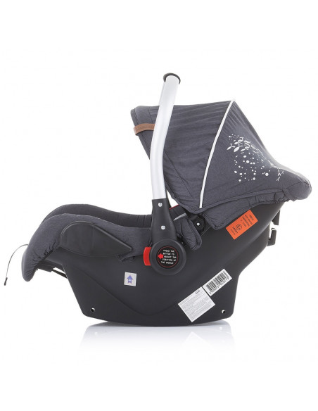 Carucior Chipolino Electra 3 in 1 silver cu cadru