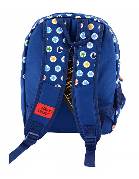 MKRS1841-2,Ghiozdan gradinita mickey albastru multicolor pigna