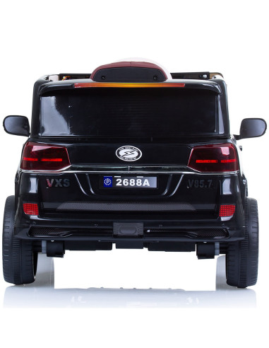 ELJPPL0232B,Masinuta electrica Chipolino SUV Police Patrol cu scaun din piele black