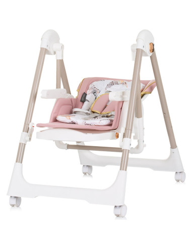 STHMS02403FL,Scaun de masa Chipolino Milk Shake 2 in 1 flamingo