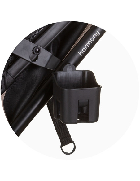KKHR02403MA,Carucior Chipolino Harmony 2 in 1 macadamia
