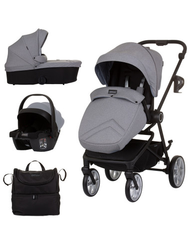 KKLI02402AS,Carucior Chipolino Linea 3 in 1 ash grey