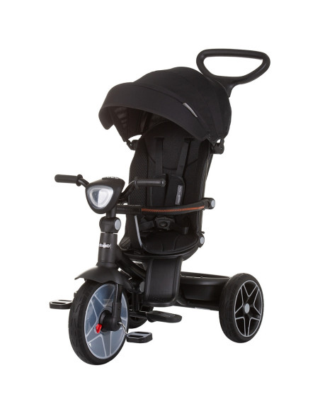 TRKDR02401OB,Tricicleta cu copertina si sezut reversibil Chipolino Derby obsidian