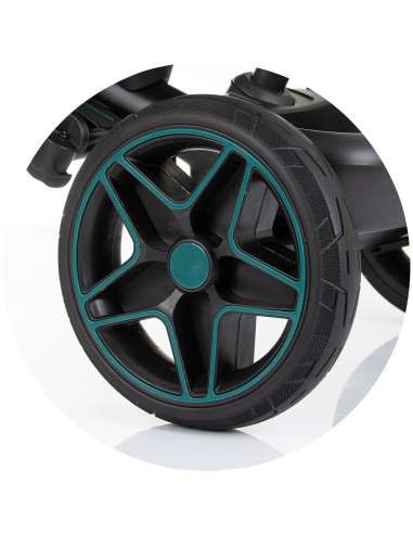 TRKDR02403TL,Tricicleta cu copertina si sezut reversibil Chipolino Derby teal