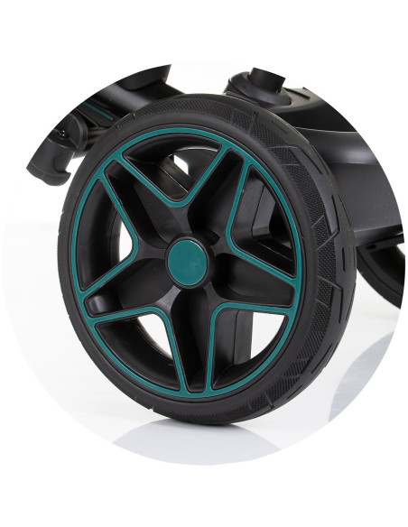 TRKDR02403TL,Tricicleta cu copertina si sezut reversibil Chipolino Derby teal