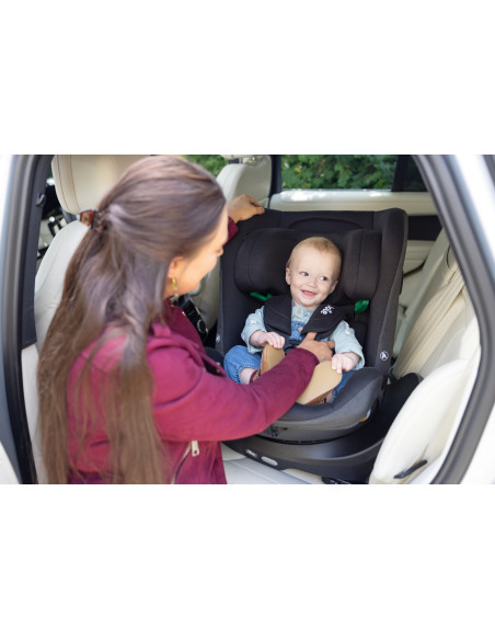 BB-C2302AADSL000,Joie - Scaun auto i-Pivot 360° Dark Slate, 40-105 cm, certificat R129