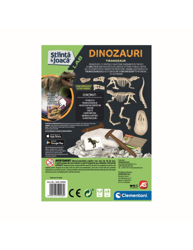 VV-1026-50908,Stiinta Si Joaca Descopera Dinozaurul T-rex Fluo
