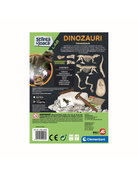 VV-1026-50908,Stiinta Si Joaca Descopera Dinozaurul T-rex Fluo