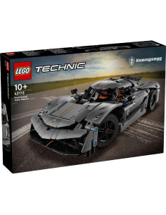 LEGO-42173,Lego Technic HipermaȘina Koenigsegg Jesko Absolut Gri 42173