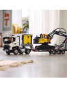 LEGO-42175,Lego Technic Camionul Fmx Și Excavatorul Electric Ec230 De La Volvo 42175