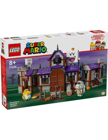 LEGO-71436,Lego Super Mario Conacul Bantuit Al Lui King Boo 71436