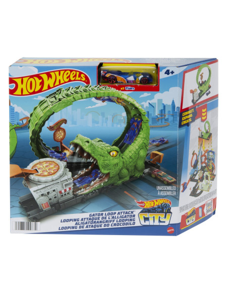 MTHDR29_HKX39,Hot Wheels City Pista Inamicilor Pizzerie