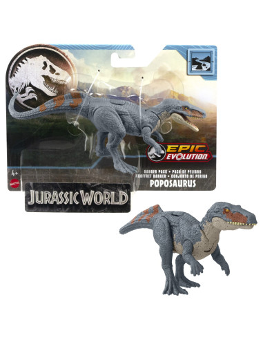 MTHLN49_HTK49,Jurassic World Dino Trackers Danger Pack Dinozaur Poposaurus