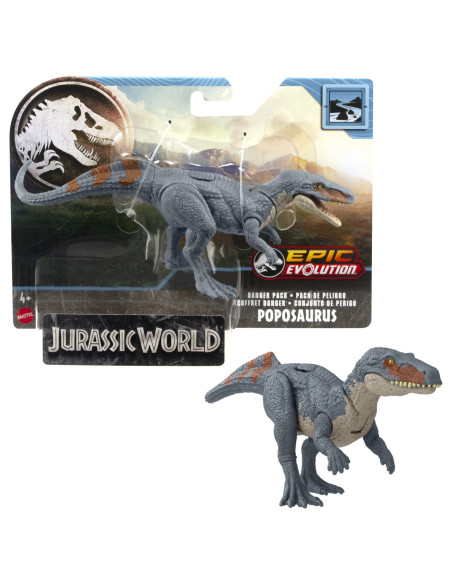 MTHLN49_HTK49,Jurassic World Dino Trackers Danger Pack Dinozaur Poposaurus