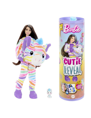 MTHRK39,Barbie Papusa Barbie Cutie Reveal Zebra MTHRK39,Barbie Papusa Barbie Cutie Reveal Zebra