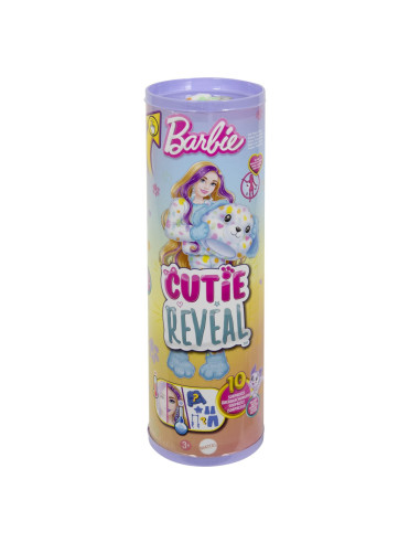 MTHRK41,Barbie Papusa Barbie Cutie Reveal Dalmatian