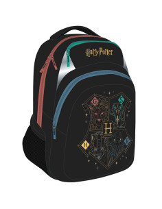 HPRS2477-1,Ghiozdan gimnaziu teens harry potter negru pigna