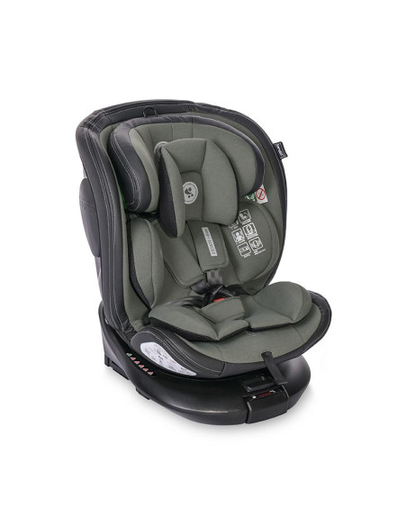 10071812411,Scaun auto, Estate, Isofix, 0 Luni-12 Ani, 40-150 cm, Green