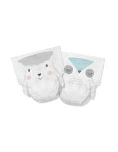 KKS1NAPPIESTP,Scutece Hipoalergenice Eco Kit&Kin, Marimea 1, 2-5 kg, 10 buc 2