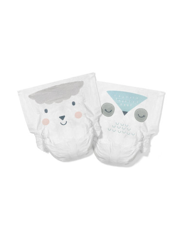 KKS1NAPPIESTP,Scutece Hipoalergenice Eco Kit&Kin, Marimea 1, 2-5 kg, 10 buc