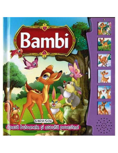 978-606-525-381-0,Citeste si asculta - Bambi