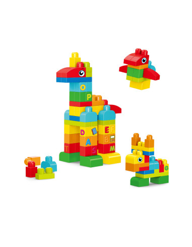 188-646,Set de constructie STEAM - Animalute (62 piese)