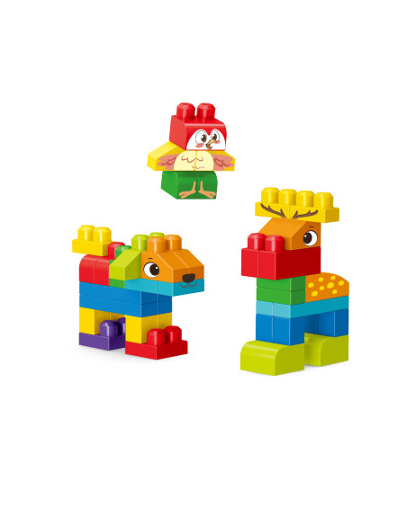 188-650,Set de constructie STEAM - Animalute haioase (44 piese)