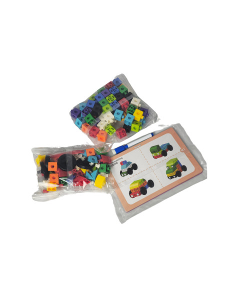 188-634,Set de constructie STEAM - Invatam si ne distram (120 piese)