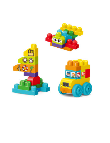 188-649,Set de constructie STEAM - Vehicule (38 piese)