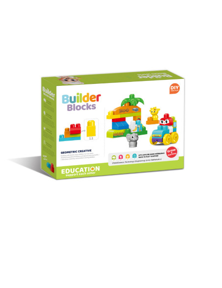 188-651,Set de constructie STEAM - Zoo distractiva (32 piese)