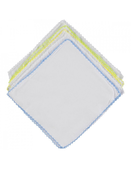 UP-bj_433,Set 10 batistute BabyJem din bumbac pentru copii 20x20 cm UP-bj_433,Set 10 batistute BabyJem din bumbac pentru copii 20x20 cm
