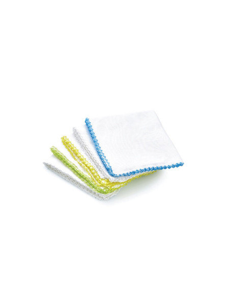 UP-bj_025,Set 10 batistute BabyJem din bumbac pentru copii 28x28 cm UP-bj_025,Set 10 batistute BabyJem din bumbac pentru copii 28x28 cm