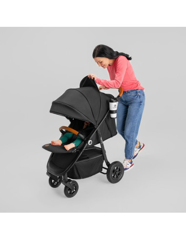 BN-LO-NATT_BEIGE_SAND,Carucior sport, Lionelo, Natt, De la nastere, Cu accesorii si capotina XXL reglabila, 0 - 22 kg, Conform c