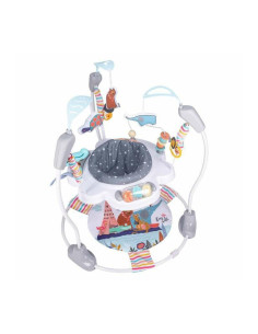 BN-82108,Jumper interactiv, FreeON, Jump&Play, Pana la 11 kg, Cu jucarii, Cu sunete si lumini, 0 luni+, Multicolor 2