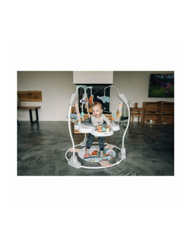 BN-82108,Jumper interactiv, FreeON, Jump&Play, Pana la 11 kg, Cu jucarii, Cu sunete si lumini, 0 luni+, Multicolor