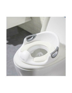 BN-38763,Reductor toaleta, FreeON, Cu perna confortabila si detasabila, Cu manere, 37x9,3x65,5 cm, White 2