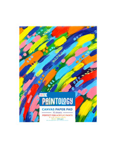 118-312,Bloc desen pentru pictura A4, 15 file panza canvas, 300 g mp, Paintology 2