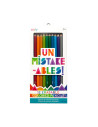 128-181,Creioane colorate care se sterg, set de 12, Un-Mistake-Ables!