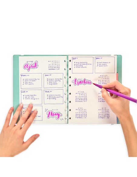 130-068,Carioci cu pensula Brilliant Brush, set de 12