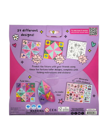 161-120,Jocul copilariei - Solnita, set creativ DIY - 24 modele, Fortune Teller
