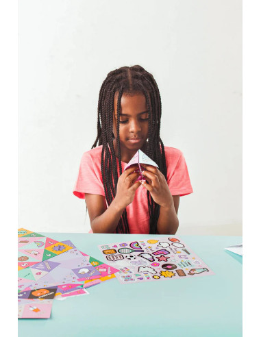 161-120,Jocul copilariei - Solnita, set creativ DIY - 24 modele, Fortune Teller