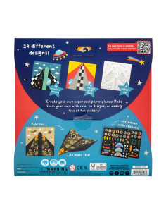 161-121,Avioane de hartie - 24 modele, set creativ DIY 2